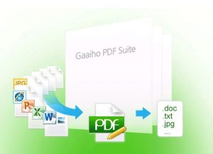 Phần mềm GAAIHO giúp bạn biên tập file PDF