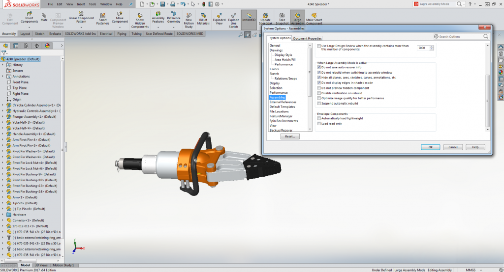 HƯỚNG DẪN SỬ DỤNG PHẦN MỀM SOLIDWORKS - LÀM VIỆC VỚI LẮP GHÉP LỚN TRONG SOLIDWORKS 18 assembly 2