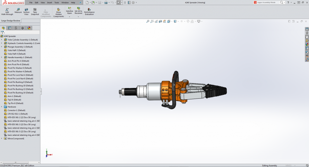 HƯỚNG DẪN SỬ DỤNG PHẦN MỀM SOLIDWORKS - LÀM VIỆC VỚI LẮP GHÉP LỚN TRONG SOLIDWORKS 20 assembly 4 1