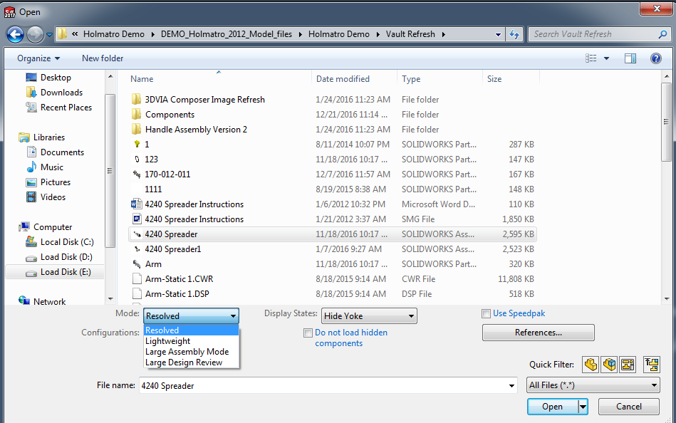 HƯỚNG DẪN SỬ DỤNG PHẦN MỀM SOLIDWORKS - LÀM VIỆC VỚI LẮP GHÉP LỚN TRONG SOLIDWORKS 16 assembly