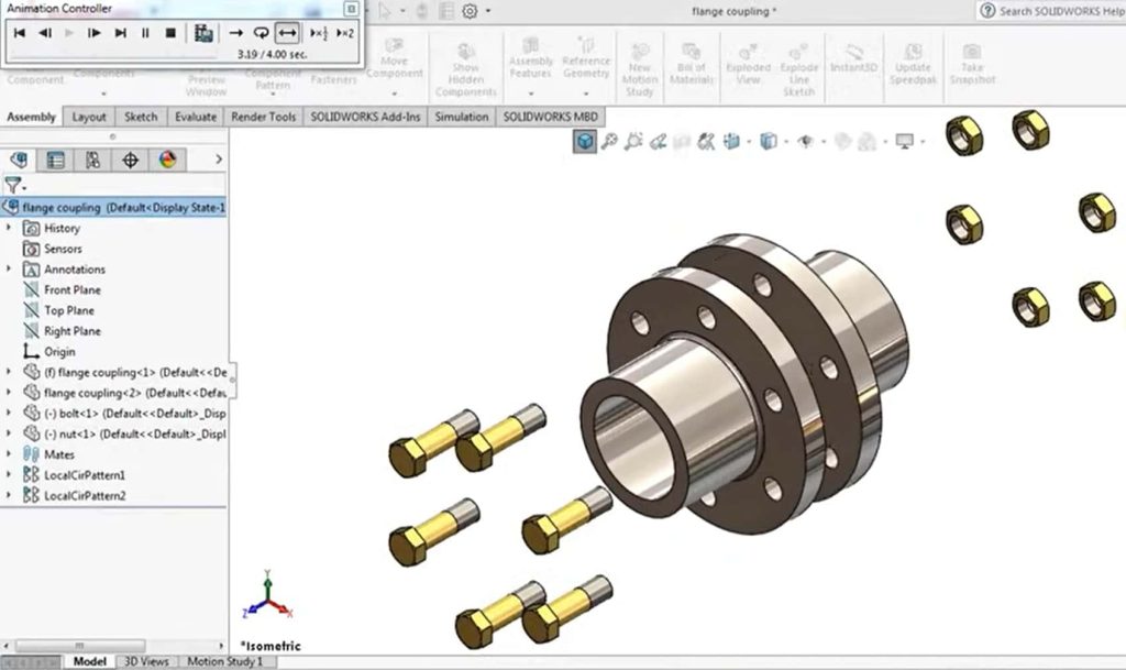 Khóa đào tạo SOLIDWORKS cơ bản online miễn phí 2 Đào tạo SOLIDWORKS nâng cao