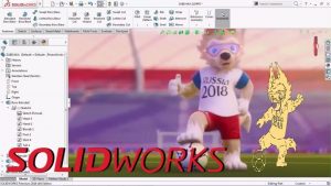 zabivaka world cup 2018 mascot 3d model