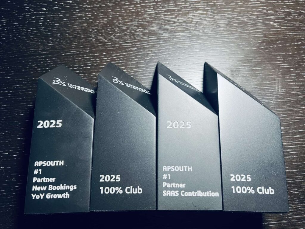 Đại lý SOLIDWORKS xuất sắc hàng đầu khu vực Châu Á của hãng Dassault Systèmes