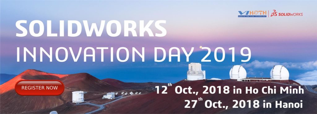 Tham dự SOLIDWORKS-Innovationday-2019 cùng ViHoth