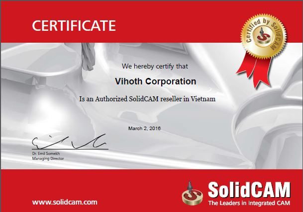 Phần mềm SolidCAM cho SOLIDWORKS mang lại hiệu suất và chất lượng gia công tuyệt vời!