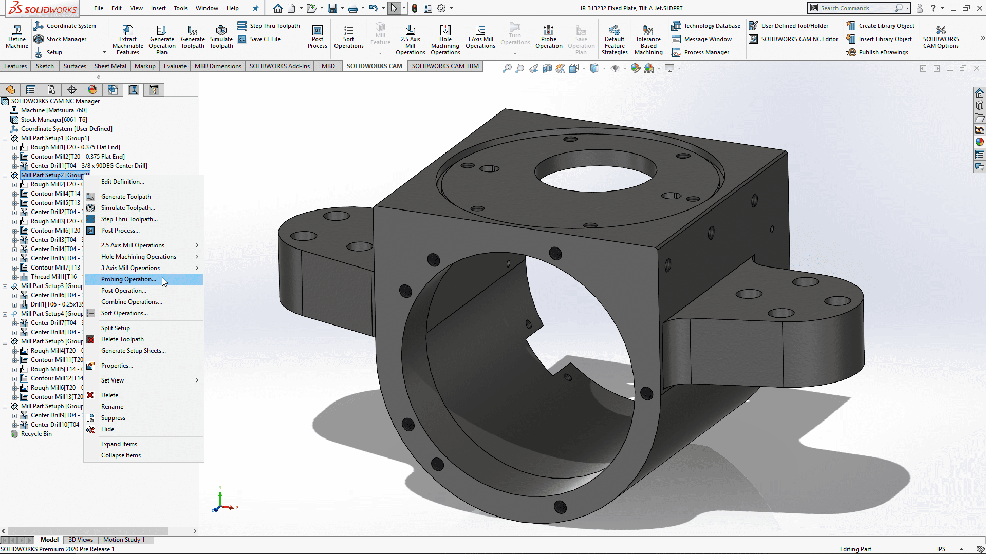 New features in SOLIDWORKS CAM 2020 software - ViHoth