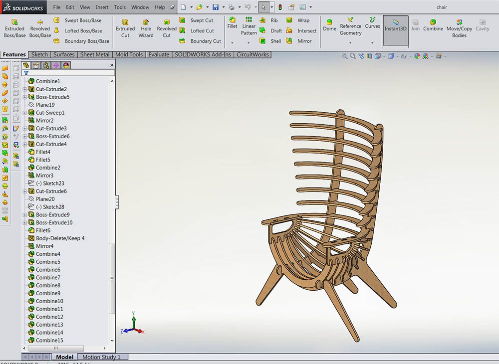 SOLIDWORKS 3D CAD: phần mềm thiết kế nội thất hiệu quả!