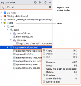 Big Data Tools đã có trên DataGrip và PyCharm 4 big-data-tools-tren-phan-mem-datagrip-va-pycharm