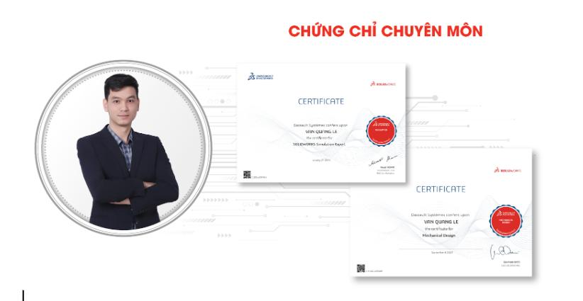 Quản lý kỹ thuật SOLIDWORKS: Anh Lê Văn Quang