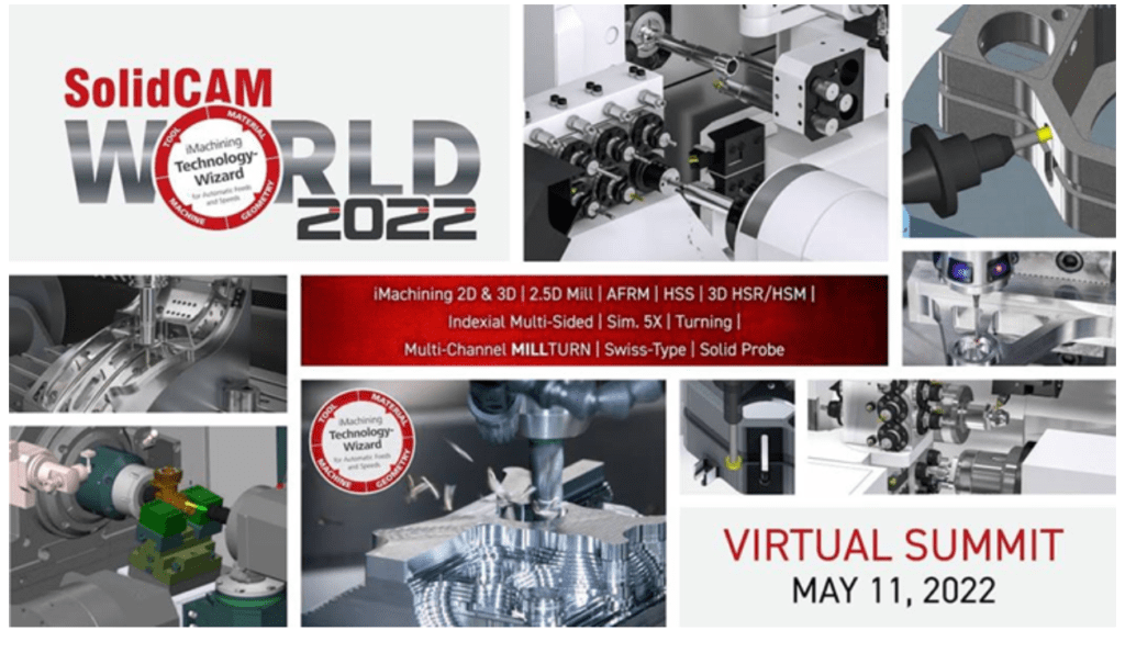 Thư mời hội nghị trực tuyến SOLIDCAM World 2022