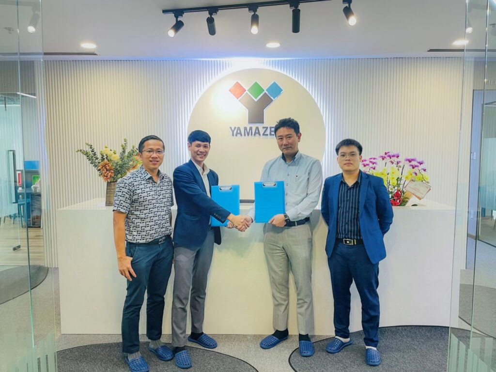 Lễ ký kết hợp tác phần mềm SolidCAM giữa ViHoth Corp và Yamazen Group
