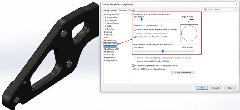 5 Tips tăng tốc hiệu suất SOLIDWORKS khi sử dụng - ViHoth