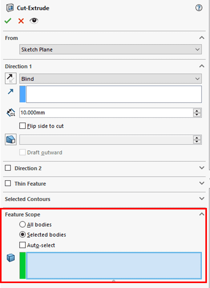 solidworks feature scope 1