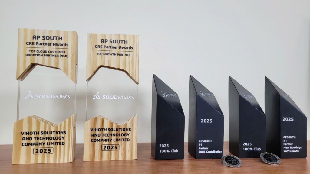Những giải thưởng ViHoth Solutions nhận được tại Houston, Texas và Thái Lan năm 2026
