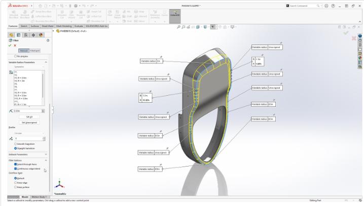 Greater Part Modelling Flexibility