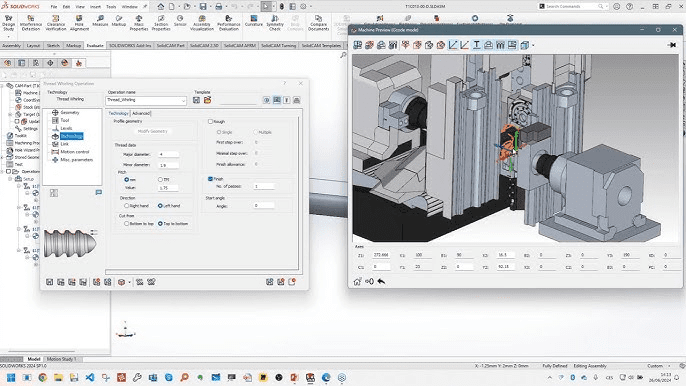 Khóa Training SolidCAM Mill-Turn 32 hoc solidcam vihoth 3 min