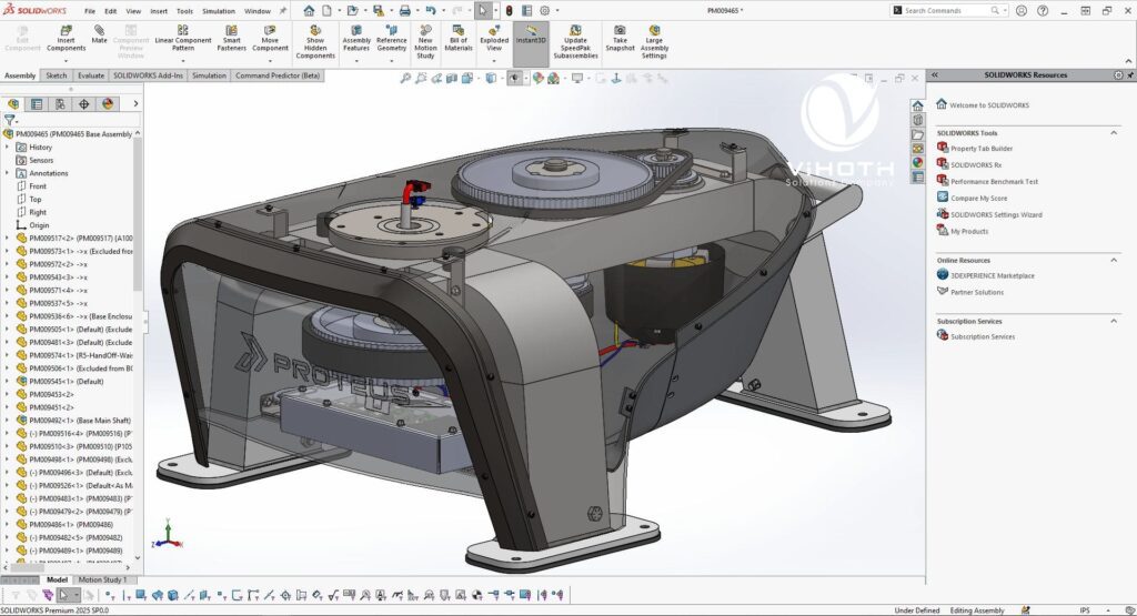 Khóa học SOLIDWORKS Essential 24 hoc solidworks vihoth 3
