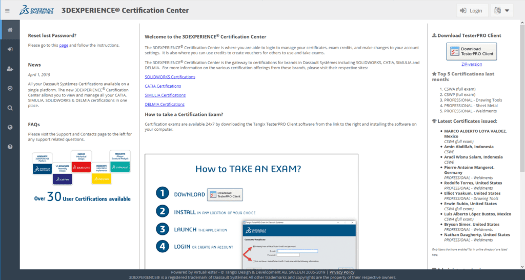 chung chi 3dexperience certification