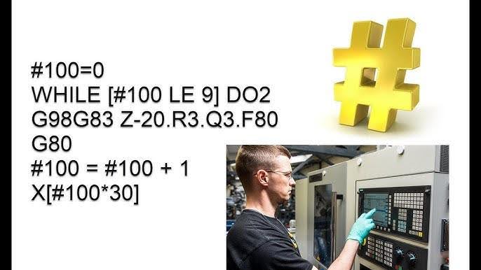 Trình macro NC dành cho hệ điều khiển FANUC