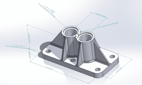 Tại sao nên sử dụng SOLIDWORKS MBD thay vì sử dụng Drawing 1 SolidWorks MBD trong mô hình 3D