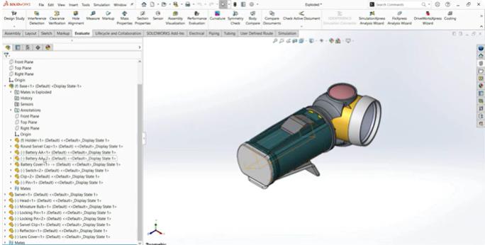 Clearance Verification solidworks