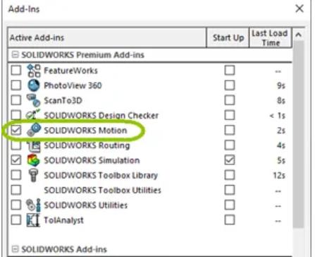 khoa hoc solidworks motion 2 1