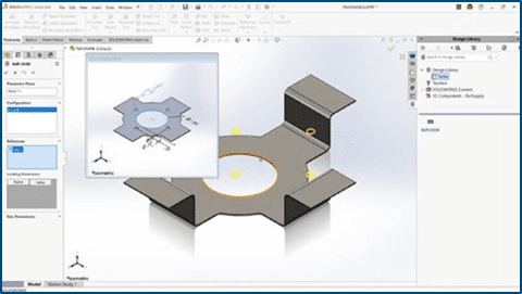 Improved Drawing Detailing and MBD trong SOLIDWORKS Design 2026