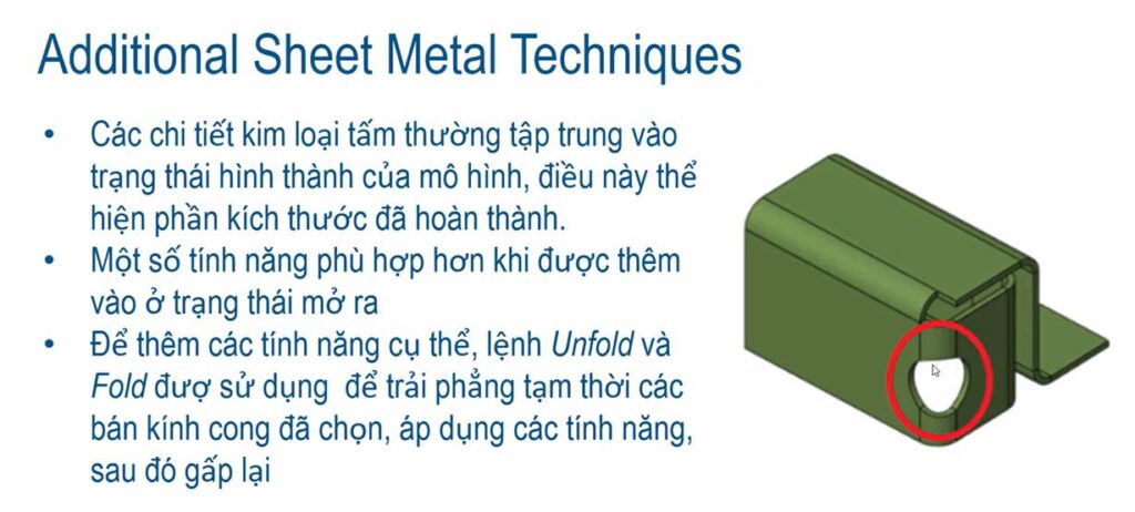 Hướng dẫn học SOLIDWORKS Sheet metal miễn phí 3 Hướng dẫn học SOLIDWORKS Sheet Metal miễn phí
