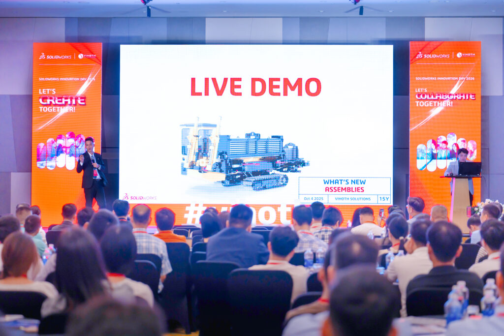 Điểm lại những dấu ấn nổi bật tại SOLIDWORKS INNOVATION DAY 2026 cùng ViHoth Solutions 36 Giới thiệu What’s new SOLIDWORKS 2026