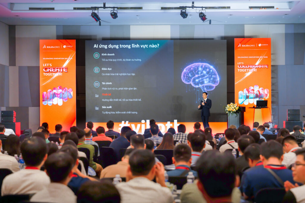 Điểm lại những dấu ấn nổi bật tại SOLIDWORKS INNOVATION DAY 2026 cùng ViHoth Solutions 37 Ứng dụng AI trong SOLIDWORKS