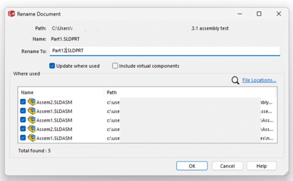 Sử dụng Symmetry phun nhiều mẫu trong SOLIDWORKS Plastic 4 solidworks plastic 3