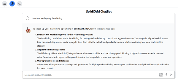 SolidCAM AI ChatBot