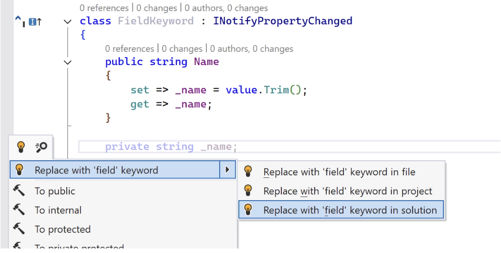 9 Tính năng của ReSharper mà mọi lập trình viên .NET cần biết 6 Áp dụng Quick-Fix trên toàn bộ phạm vi Solution