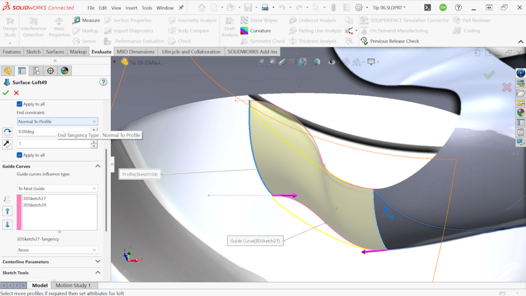 10 Kỹ thuật Surface SOLIDWORKS nâng cao mà người dùng cần biết 6 ky thuat surface solidworks 6
