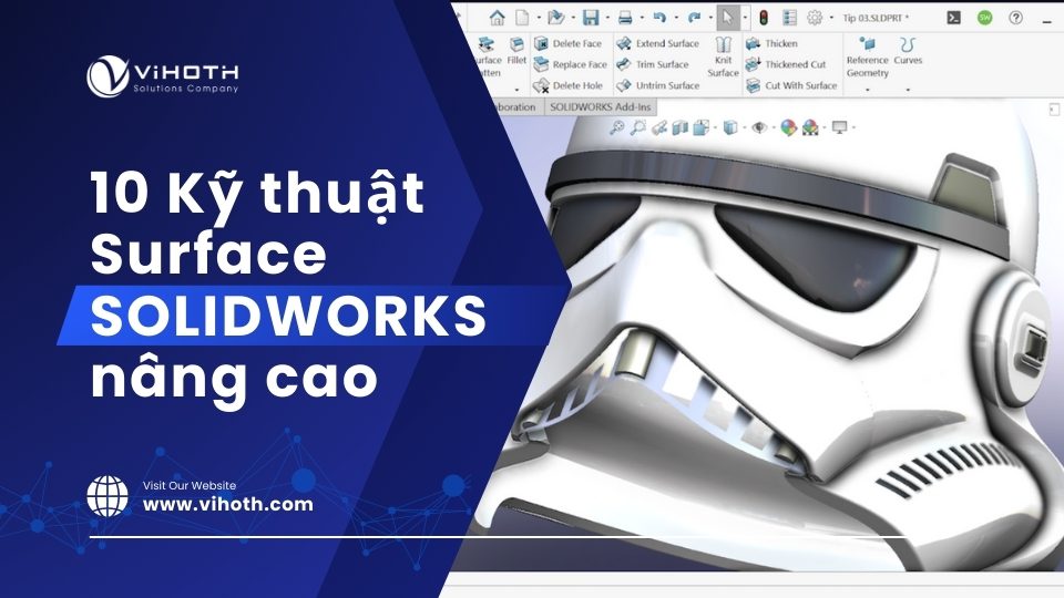 ky thuat surface solidworks