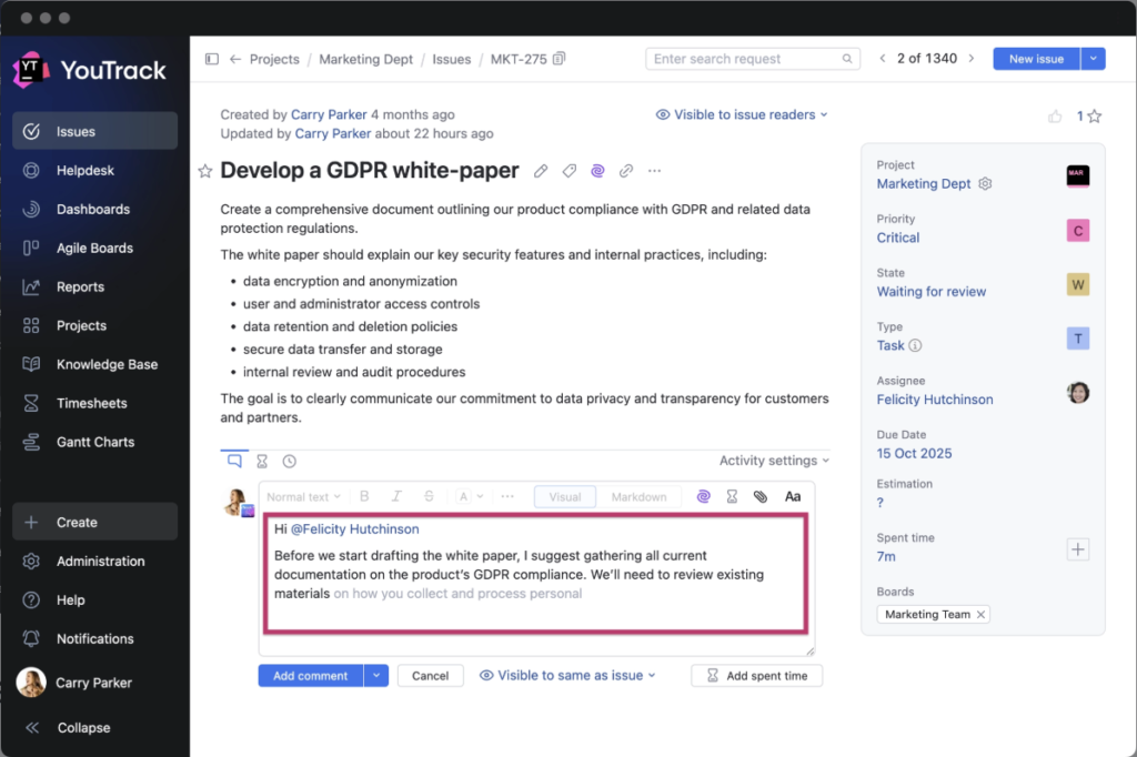 YouTrack ra mắt máy chủ MCP từ xa và các ứng dụng mới 3 youtrack 2