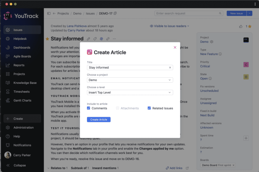 YouTrack ra mắt máy chủ MCP từ xa và các ứng dụng mới 9 youtrack3