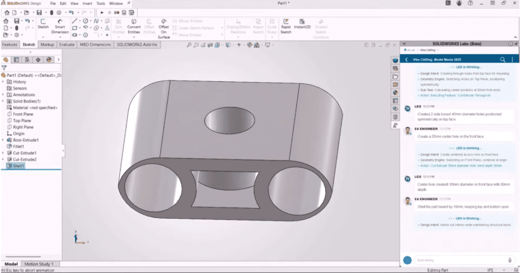 10 tinh nang ai trong solidworks 2026 5