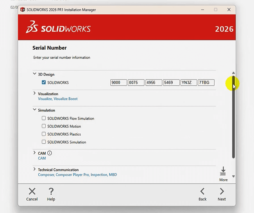 tai solidworks 2026 1