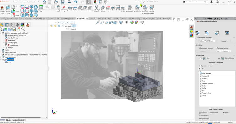 SolidCAM 2025 SP4: Đột phá công nghệ AI với trợ lý CAM Assist 1 cam assist1