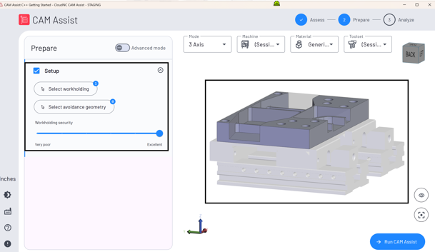 SolidCAM 2025 SP4: Đột phá công nghệ AI với trợ lý CAM Assist 3 tro ly cam assist