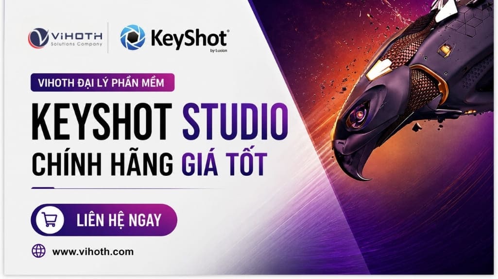 Đại lý KeyShot Studio chính hãng