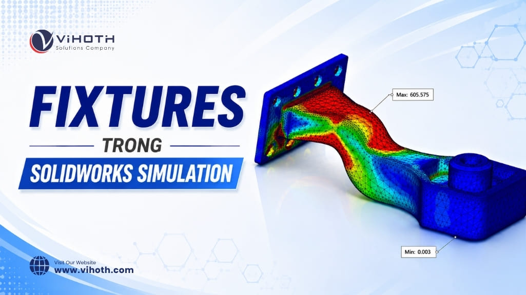 Tìm hiểu về Fixtures trong SOLIDWORKS Simulation 13 fixtures trong solidworks simulation 1