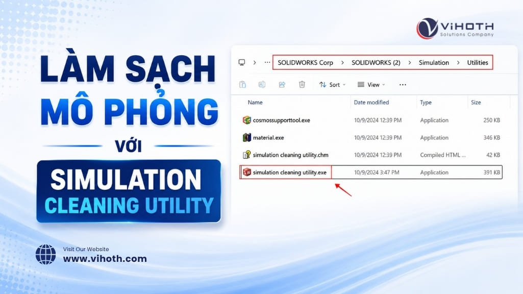solidworks simulation cleaning utility 1