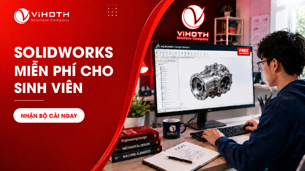 Hướng dẫn đăng ký bản quyền SOLIDWORKS miễn phí cho sinh viên 1 Chương trình SOLIDWORKS miễn phí cho sinh viên